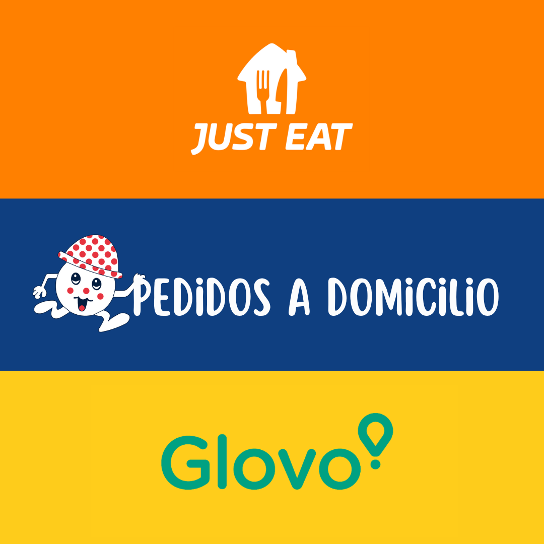 Reparto a Domicilio por Just Eat y Glovo